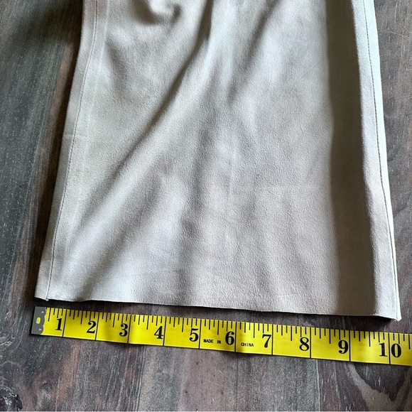 Banana Republic Women’s Pants Sz 10L Goat Leather Lined Luxurious Soft - Picture 9 of 13